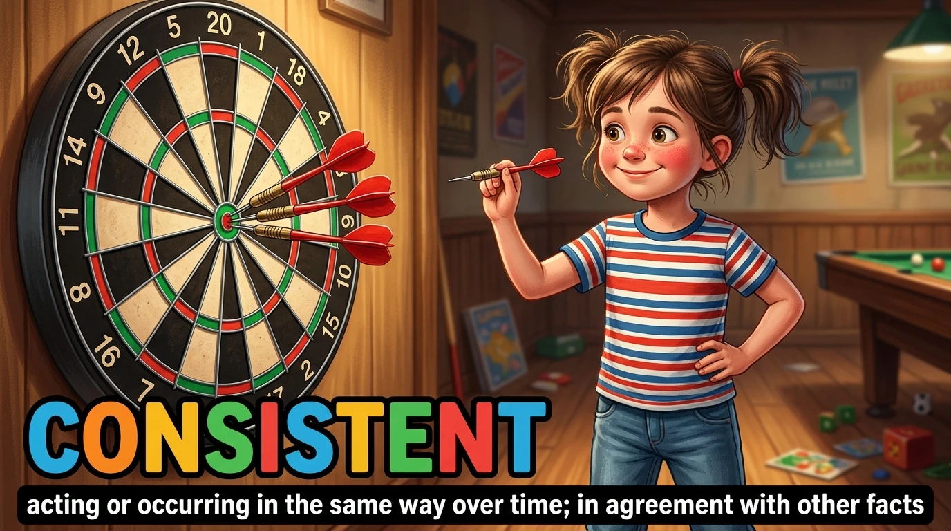 English Illustration for consistent